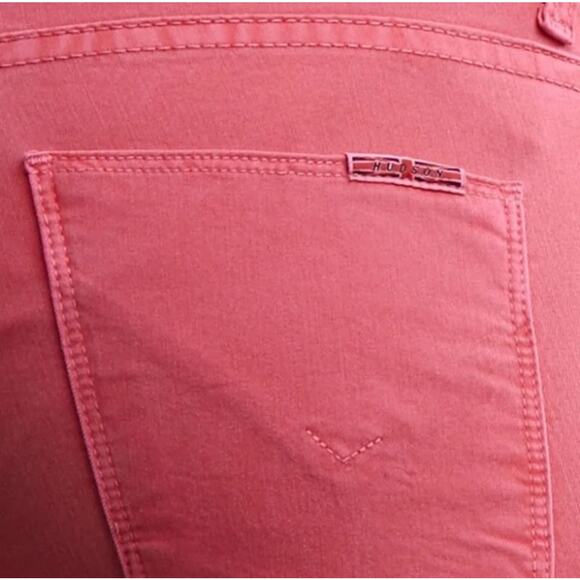 HUDSON Nico Mid-Rise Skinny Ankle Stretch Jeans in Nantucket Red Size 30 - Picture 5 of 7